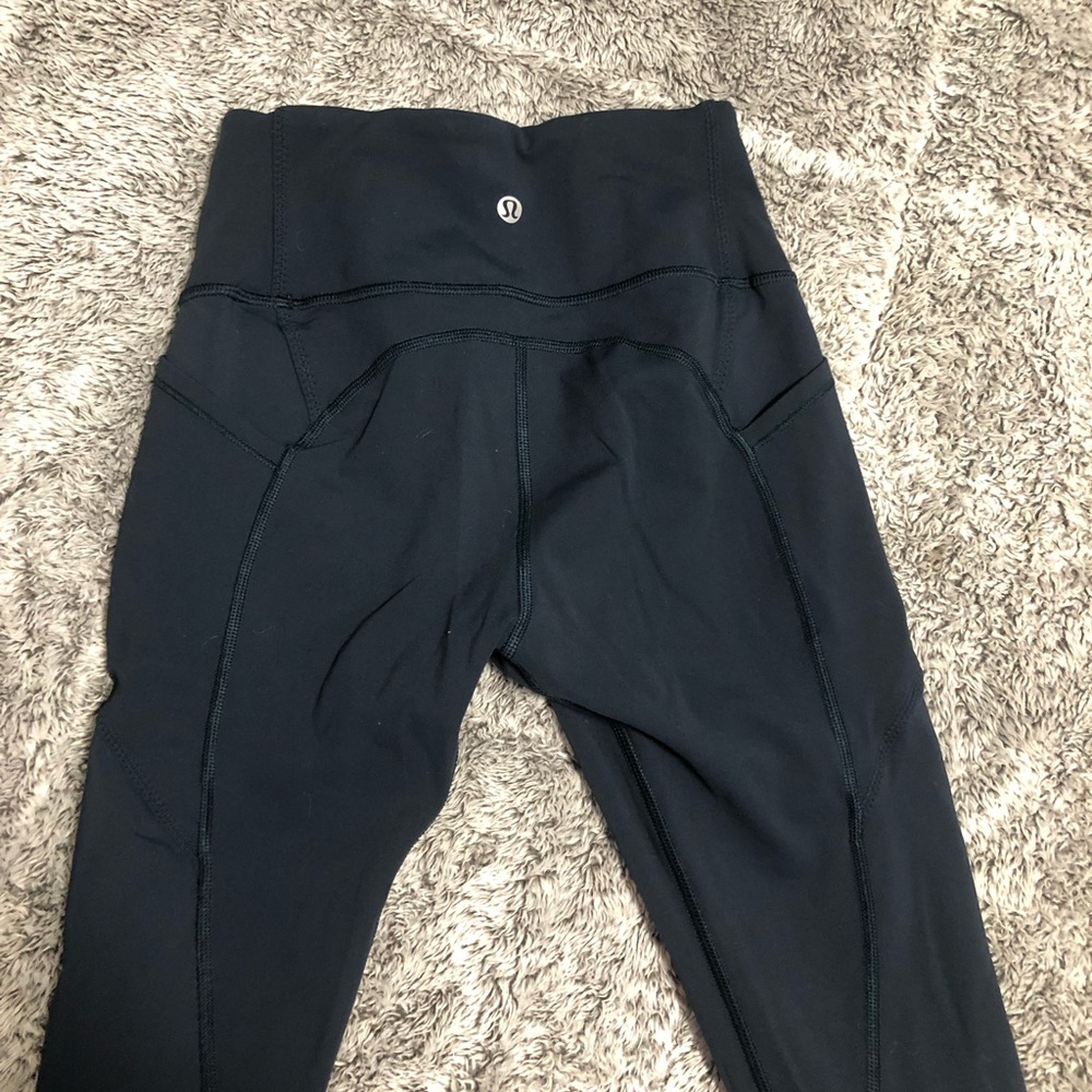 LULULEMON DARK TEAL LEGGINGS